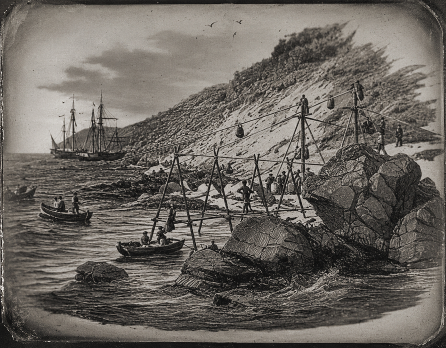 CAPE CLAIMS THE PENGUIN ISLANDS