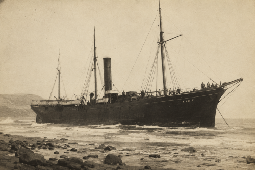 MELANCHOLY MARINE CASUALTY AT THE BREEDE