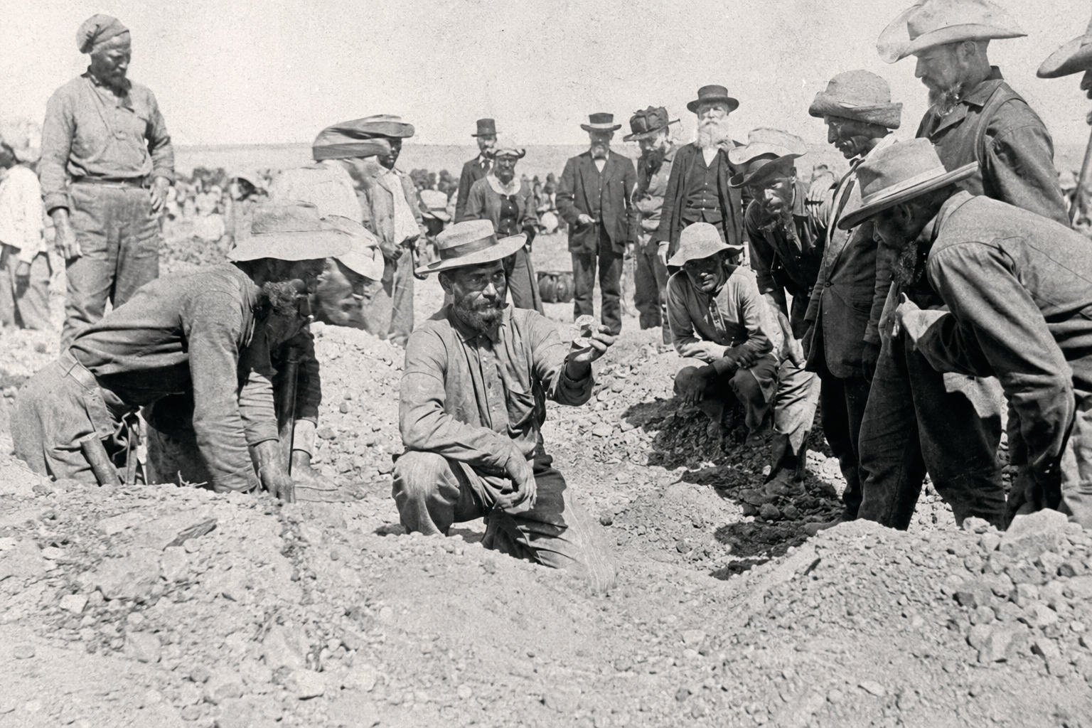 A FORTUNE IN THE DUST: THE WONDROUS DISCOVERY OF DIAMONDS IN OUR INTERIOR