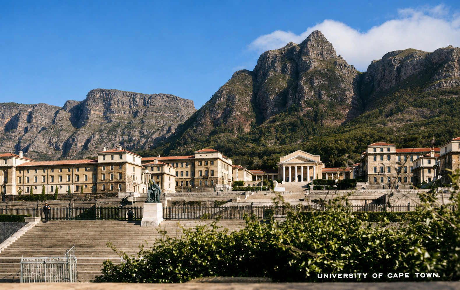 Great Gathering at the University Estate as Statue of Empire Builder Takes Its Place Beneath Devil’s Peak